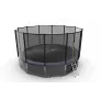 Батут с внешней сеткой и лестницей EVO JUMP External 16ft (Blue) + нижняя сеть - Фото 4