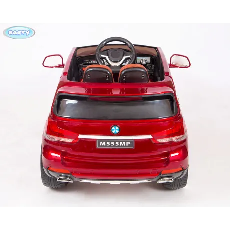 Электромобиль Barty BMW X5 M555MP Кузов F-15 performance вишневый - Фото 17