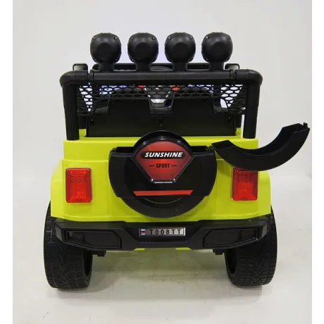 Электромобиль RiverToys JEEP T008TT (зеленый) - Фото 10