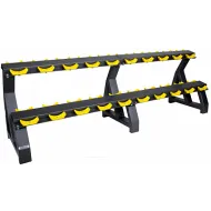 Стойка для гантелей PROFI-FIT RUS2215J-10, на 10 пар