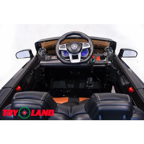 Электромобиль ToyLand Mercedes-Benz SL65 AMG черный - Фото 8
