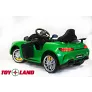 Электромобиль ToyLand Mercedes-Benz GTR зеленый - Фото 5