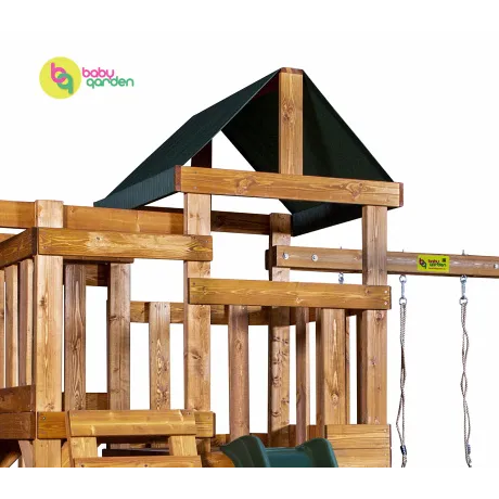Детская игровая площадка Babygarden Play 7 зеленый - Фото 2