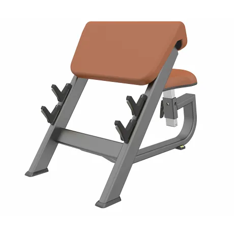 Скамья для бицепса с сиденьем. Скамья Скотта DHZ Seated Preacher Curl E-1044В - Фото 2