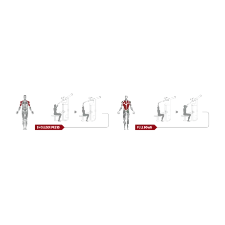 Жим ногами/голень-машина Spirit Fitness DWS161-U2 - Фото 4