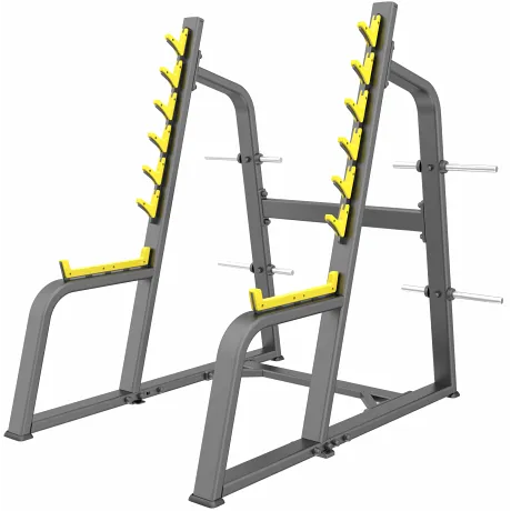 Стойка для приседаний с ограничителями DHZ Squat Rack E-1050В - Фото 4