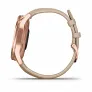 Смарт-часы Garmin VIVOMOVE LUXE розовое золото PVD 18K со светло-песочным ремешком из итальянской кожи - Фото 7