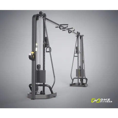 Кроссовер с изменением высоты DHZ Adjustable Crossover Стек 100 кг х 2 E-1016В - Фото 4