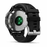 Мультиспортивные часы Garmin FENIX 5 PLUS серебристый с черным ремешком - Фото 5