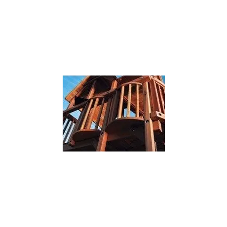 Игровая площадка Woodplay Castle Combo IV RedWood - Фото 5