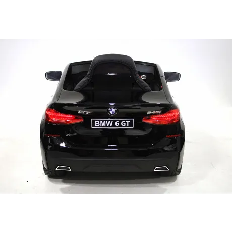 Электромобиль RiverToys BMW 6 GT JJ2164 (черный) - Фото 4