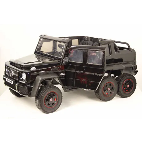 Электромобиль RiverToys Mercedes-Benz G63-AMG 4WD X555XX Black - Фото 4