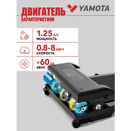 Беговая дорожка Yamota Slim - Фото 10