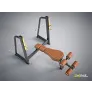Скамья-стойка для жима под углом вниз DHZ Olympic Decline Bench E-1041В - Фото 5