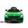 Электромобиль ToyLand Mercedes-Benz GTR зеленый - Фото 2