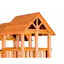 Игровая площадка SkyFort Deluxe II с горкой и горкой трубой и с манки-баром - Фото 2