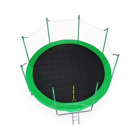 Батут DFC 14FT green с внутренней защитной сеткой - Фото 7