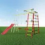 Дачный комплекс Богатырь Плюс 2 + ПЛАСТИКОВЫЕ качели Romana R 103.12.05 NEW (белый,красный,желтый) - Фото 3