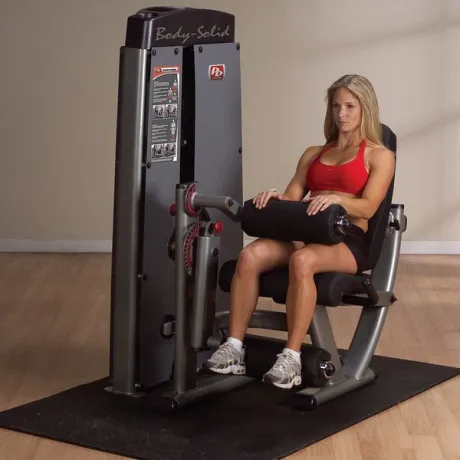 Двухпозиционный тренажер сгибание-разгибание ног сидя Body Solid DLEC-SF - Фото 2