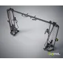 Кроссовер с изменением высоты DHZ Adjustable Crossover Стек 100 кг х 2 E-1016В - Фото 2