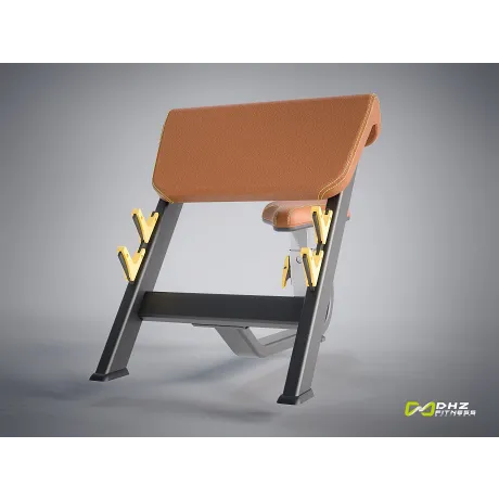 Скамья для бицепса с сиденьем. Скамья Скотта DHZ Seated Preacher Curl E-1044В - Фото 3